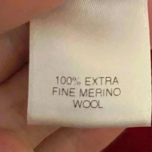 Turnburry Men's Blue Merino Wool V-Neck Sweater Vest Size XL - Picture 5 of 5